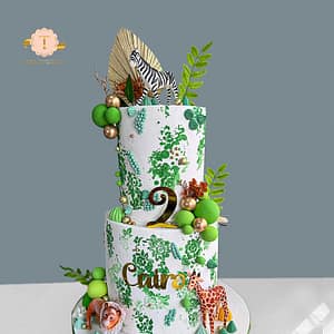 Safari Jungle Cake Kids Character Cakes In Lagos