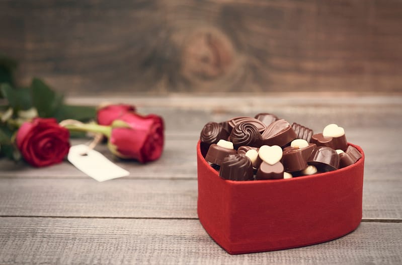 Heart shaped chocolate cakes for Valentines’ Day in Lagos