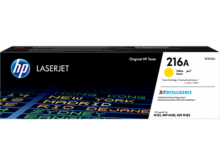HP 216A Yellow Original LaserJet Toner Cartridge (W2412A)