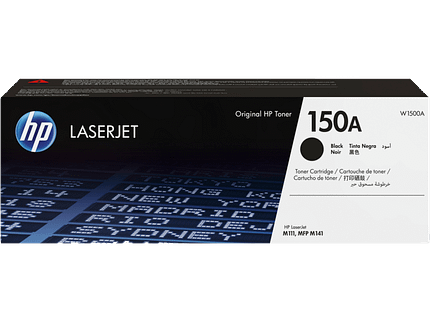 HP 150A Black Original LaserJet Toner Cartridge (W1500A)