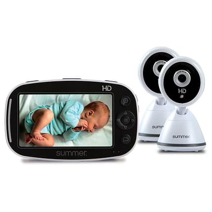 Summer Infant Baby Pixel DUO Zoom HD 5.0 Inch High Definition Video Monitor
