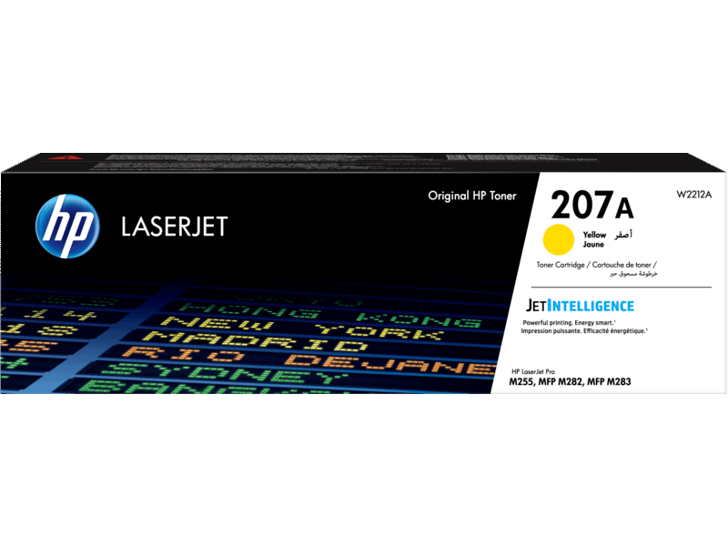 HP 207A Yellow Original LaserJet Toner Cartridge (W2212A) HP 207A Yellow Original LaserJet Toner Cartridge (W2212A)