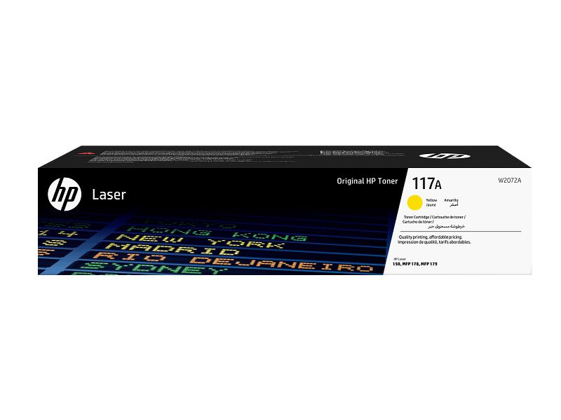 HP 117A Yellow Original Laser Toner Cartridge (W2072A) In Lagos