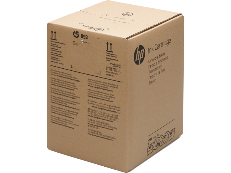 HP 893 10-liter Overcoat Latex Ink Cartridge (9J0R7A)
