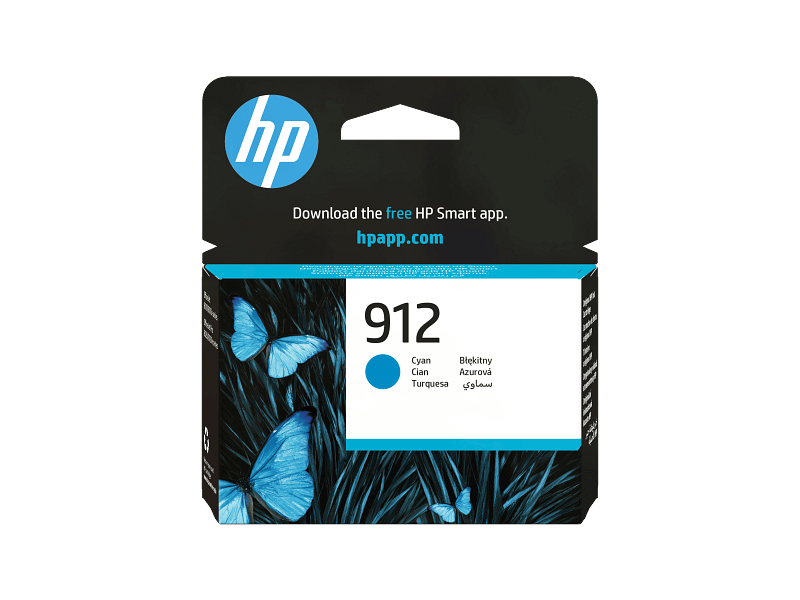 HP 912 Cyan Original Ink Cartridge (3YL77AE) in Lagos